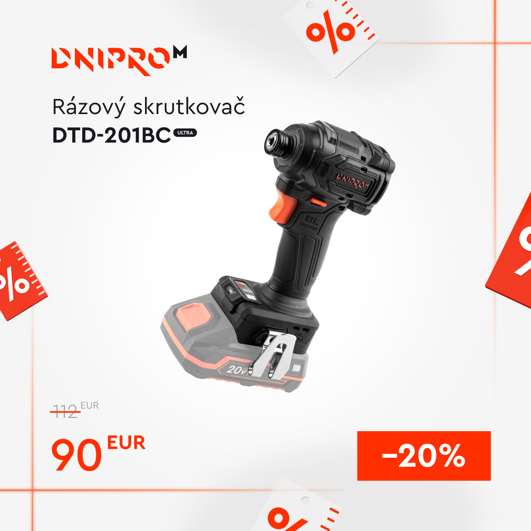 Zľavy na úrovni v Dnipro-M!